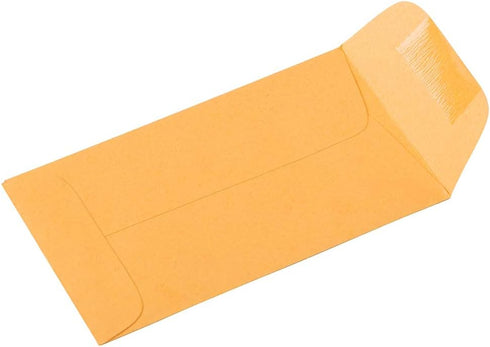 JAM PAPER #3 Coin Envelope - 2 1/2 x 4 1/4 - Brown Kraft Manila - 100/pack