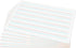 Two-Sided Primary Lined Dry Erase Boards, Non-Magnetic, 6 Boards