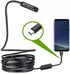 FANTRONICS USB Snake Inspection Camera with 8 LED Lights, IP67 Waterproof Semi-Rigid Cord for iPhone, iPad, Android