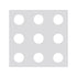 Pinkelin 9 Ice Cream Cone Cabinet, Holes Transparent Acrylic Ice Cream Cone Dispenser Cabinet, Ice Cream Display Stand