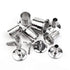 Beduan 1.5" Tri Clamp to 1-1/4" Barb Fitting, Stainless Sanitary Home Brew Adapter