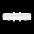 Plastic Hose Barb Fitting 1/2" x 1/2" Pipe Joint Splicer Adapter for Aquarium, Fuel, Gas, Liquid, Air (Pack of 5)