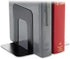 Business Source Heavy-Gauge Steel Book Supports, 2/Pair, 4-3/4"x5-1/4"x5"