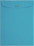 JAM PAPER 9 x 12 Colored Envelopes with Clasp Closure, Blue, 50/Pack