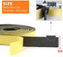Foam Insulation Tape Adhesive, Seal, Doors, Weatherstrip, Waterproof, Plumbing, HVAC, Windows, Pipes, Cooling, Air Conditioning, Weather Stripping, Craft Tape (33 Ft- 1/8" x 2") by Papillon