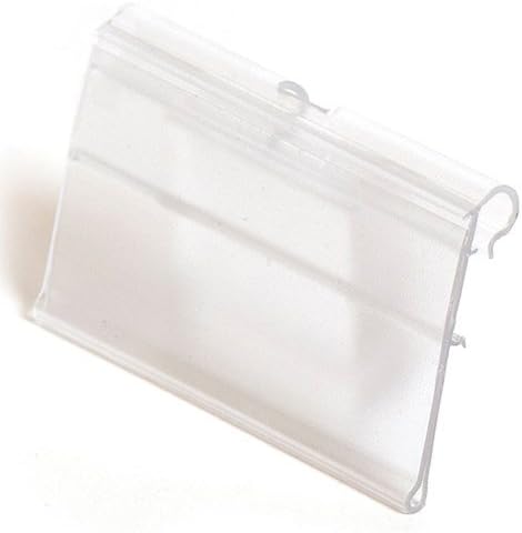 STORE FIXTURES DIRECT 2" L X 1.25" H Flip Scan Hook Label Holder - Hook