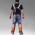 Creation Core Cowhide Welding Apron Bib Heat Resistant Leather Apron Safety Apparel Split Leg Flame Resistant Apron