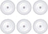 6 Pack LED Night light, LED night lights plug into wall with dusk to dawn sensors, plug in night lights for kids room