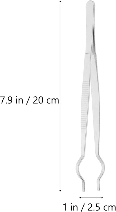 Test Tube Clamp, Stainless Steel Test Tube Holders Clip, Laboratory Ring Test Tube Clip, 7.86X0.98X0.47inch