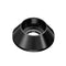 20pcs M6 Cone Cup Washers, Anodized Aluminum Alloy Screw Gasket Countersunk Washers (Black)