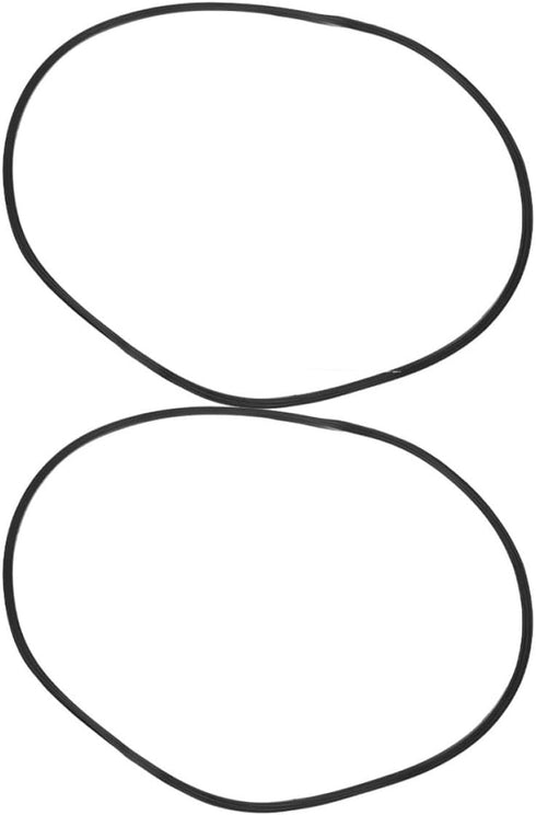 SEWACC 2pcs Salon Chair Rubber Base Gasket Non-Slip Styling Chair Ring Gasket