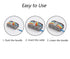 Wire Connectors, Compact Lever Wire Terminals, 1 Into 1 Out Splicing Cable Connector for Quick Connect Installation