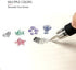 Baile 6 in 1 Multifunctional Ballpoint Pens Pack of 5 - 0.7 mm Ballpoint Pen & 0.5 mm Mechanical Pencil