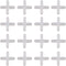 500 Pcs White Tile Spacers, 2.5mm Tile Levelers for Wall Floor Cross Spacers, Ceramic Tile and Stone Installation