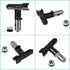 Reversible Airless Paint Sprayer Nozzle Tips, Black Airless Spray Gun Tips, Tungsten Steel Accessory Nozzles (217)
