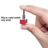 Twidec 6Pcs Mini Momentary Toggle Switch DPDT 3 Position 6 Pins (0N)-Off-(ON) Miniature Toggle Switch with Waterproof