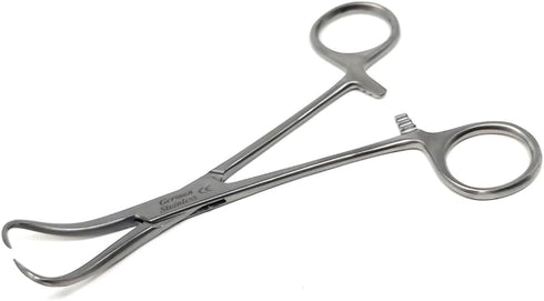 Backhaus Towel Clamps Forceps - Stainless Steel with Ratchet Handle for Firm Grip 5.25" Long Surgical Instruments