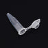 stonylab Micro Centrifuge Tubes, 0.5ml Graduated Clear Plastic Vials with Flat-Top Snap Cap, Pack of 500