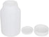 Othmro 15Pcs 100ml Plastic Empty Lab Cylindrical Chemical Reagent Bottle Wide Mouth Laboratory Reagent Polyethylene Bottle Sample Sealing Liquid Storage Container for Food Store White Translucent by Othmro