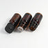 10Pcs 5ml Amber Glass Essential Oil Sample Bottles with Orifice and Cap for Perfume Aromatherapy