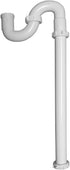 Plumb Pak PP943W S-Trap, 1-1/4 in, Plastic