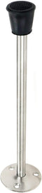 Stainless Steel Wall Mounted Door Stopper with Rubber Bumper, 7.87"/200mm Length