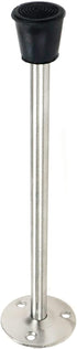 Stainless Steel Wall Mounted Door Stopper with Rubber Bumper, 7.87"/200mm Length