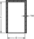 Protection Force Round Cap for 1-3/16" Pipe Post Tube End Cover, Pack of 8 Flexible Vinyl Screw Protectors