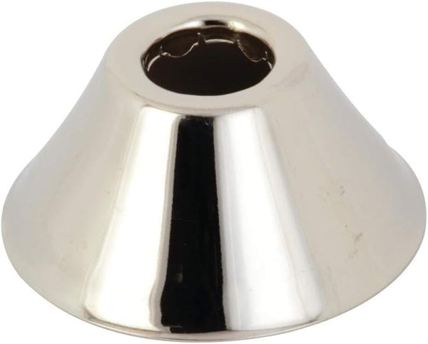 Kingston Brass FLBELL11166 Bell Flange, Polished Nickel, Made to Match
