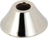 Kingston Brass FLBELL11166 Bell Flange, Polished Nickel, Made to Match