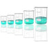 ONiLAB Glass Measuring Beaker Set, 50ml 100ml 250ml 500ml 1000ml (Pack of 5), 3.3 Boro Griffin Low Form with Printed