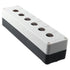 22mm 6 Button Switch Box ABS Easy to use Aperture Control Station Box Durable Holes Indicator Box