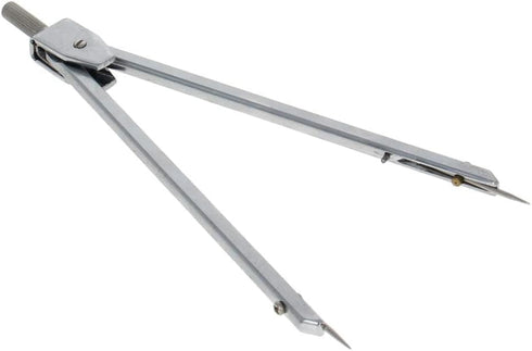 Utoolmart Professional Geometry Compass, Math Compass, Metal Precision Compass for Drafting and Woodworking