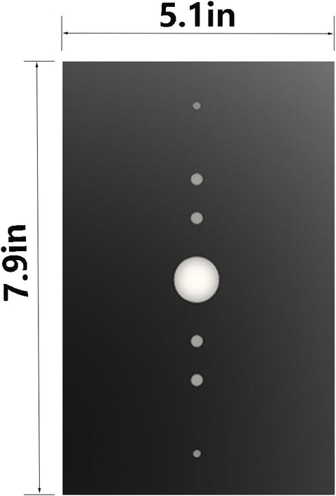 6-in-1RGB Outdoor Wall Light Modern Wall Light with Music Rhythm LED Wall Light Outdoor Wall Sconce Outdoor bar Led Lights Corner Lighting and Indoor Wall lights Dual use IP65 Not Rust Aluminum by JHOTEC