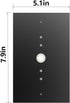 6-in-1RGB Outdoor Wall Light Modern Wall Light with Music Rhythm LED Wall Light Outdoor Wall Sconce Outdoor bar Led Lights Corner Lighting and Indoor Wall lights Dual use IP65 Not Rust Aluminum by JHOTEC