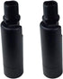 2 Pack Black Sloped Ceiling Adapter - Swivel for Pendant Light, Chandelier