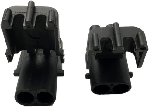 10 PACK 14-16 AWG Gauge 2 Pin Position Terminal Weather Pack Connector Male Female Set Weather Proof