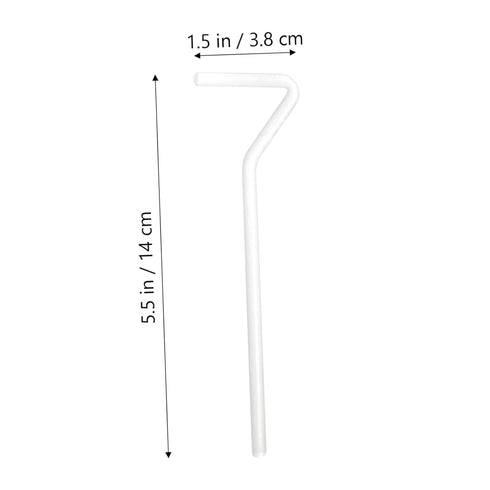 ULTECHNOVO Glass Cell Spreader, 4pcs Glass Coating Rod Glass Spreader Glass Diffuser Bars Professional Cell Spreaders Lab Glass Rod Tools Laboratory Spreader Cell Spreader