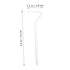 ULTECHNOVO Glass Cell Spreader, 4pcs Glass Coating Rod Glass Spreader Glass Diffuser Bars Professional Cell Spreaders Lab Glass Rod Tools Laboratory Spreader Cell Spreader