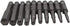 10Pcs 50mm 1/4 Inch Hex Shank S2 Steel Hex Screwdriver Head Allen Hand Held Wrench Drill Bit Set