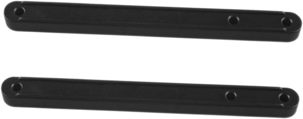 Healifty 2pcs Side Mount Drawer Slides Smooth Silent Sliding Dresser Rails Cabinet