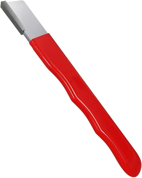 Handheld Garden Tool Sharpener, Carbide Knife Sharpener for Quick Pocket Blade Sharpening