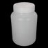 Bettomshin 1Pcs 500ml PE Plastic Bottles, Food Grade Wide Mouth Lab Reagent Storage Container