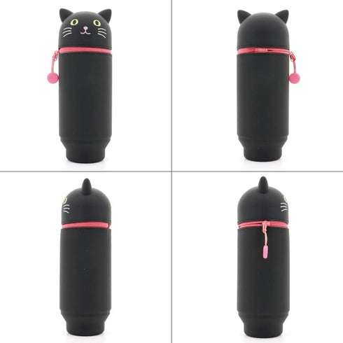 LIHITLAB PuniLabo Stand Up Pen Case - Stylish Pen Holder for Desk Organization