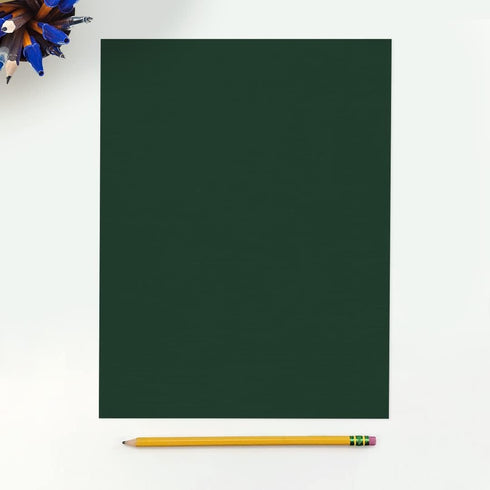 LUXPaper 8.5" x 11" Cardstock | Letter Size | Green Linen | 100lb. Cover | 50 Qty