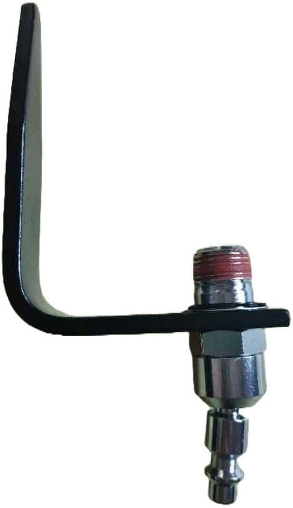 22-414 Heavy Duty Aluminium Pneumatic L-Shaped Rafter Hook for Nail Guns with 3/8in. Male NPT Fitting
