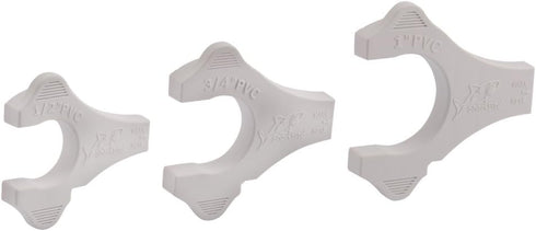 SharkBite 1/2, 3/4, 1 Inch PVC Disconnect Clip Set for Push to Connect Brass Plumbing Fittings, PVC IPS (Iron Pipe Size), UIP716A by SharkBite