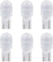 Cheopha T10 T5 Wedge Base LED Bulb: 12VDC Landscape Wedge Bulb, 6000k Cool White for Outdoor Path Step Deck Lights
