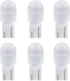 Cheopha T10 T5 Wedge Base LED Bulb: 12VDC Landscape Wedge Bulb, 6000k Cool White for Outdoor Path Step Deck Lights