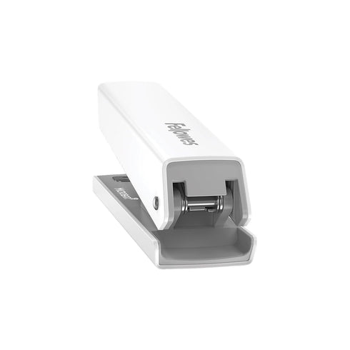 Fellowes LX820 Classic Desktop Stapler, 20 Sheet Capacity, White, for Classroom, Home and Work